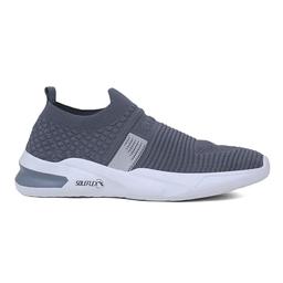 asian Hattrick-27 Darkgrey Walking Shoes Walking Shoes For Men (Grey)