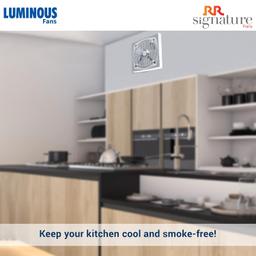 RR Signature Vento With Guard (300 MM) 12 inches Exhaust Fan For Kitchen with Powerful Motor, High Air Thrust, Sturdy Bird Guard.