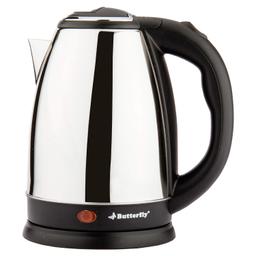 Butterfly EKN 1.5 Litre Stainless Steel Electric Kettle | 1500 W | 360° Swivel Power Base | Auto Shut Off | For Hot Water, Tea, Coffee, Noodles | Dry Boil Protection |