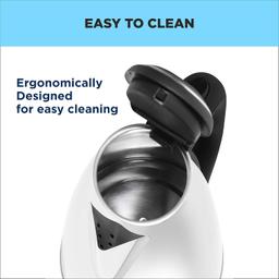 Butterfly EKN 1.5 Litre Stainless Steel Electric Kettle | 1500 W | 360° Swivel Power Base | Auto Shut Off | For Hot Water, Tea, Coffee, Noodles | Dry Boil Protection |
