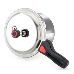 N-Duraa Stainless Steel Pressure Cooker with Outer Lid  Combo 3ltr and 2ltr