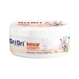 Sri Sri Tattva Kesar Cream - Moisturiser, Protects & Adds Glow, 100 g