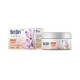 Sri Sri Tattva Kesar Cream - Moisturiser, Protects & Adds Glow, 100 g