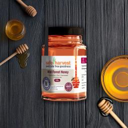 Safe Harvest Pesticide-Free Forest Honey | Pure & Natural - 100g (Pack of 2)