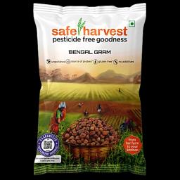 Safe harvest Brown Bengal Gram 500gm (Pack of 2)