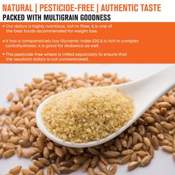 Safe Harvest Wheat Daliya 500g (Pack of 2)