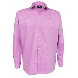 JO'S Elegance Men's Solid Cotton Rich Formal Shirt | Plain | Full Sleeve-Regular Fit
