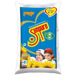 Sunpure Physically Refined Sunflower Oil 5 Litre (Only Bangalore)