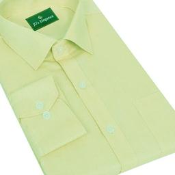 JO'S Elegance Men's Solid Cotton Rich Formal Shirt | Plain | Full Sleeve-Regular Fit