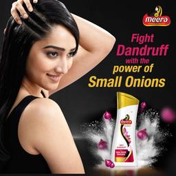 Meera Anti-Dandruff Shampoo, With Small Onion and Fenugreek, 180 ml
