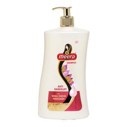 Meera Anti Dandruff Shampoo, With Goodness Of Small Onion and Fenugreek, Fights dandruff, For Men And Women,Paraben Free, 1L