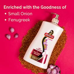 Meera Anti Dandruff Shampoo, With Goodness Of Small Onion and Fenugreek, Fights dandruff, For Men And Women,Paraben Free, 1L