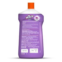 Mr. Muscle Floor Cleaner Liquid, Lavender, 1000ml | Disinfects and Restores Shiny Floors | Kills 99.9% Germs