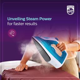 Philips Steam Iron DST0820/20 – 1250-watt, Black