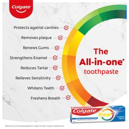 Colgate Total 120 gm + 120 gm (240 gm) Advanced Health Antibacterial Toothpaste, Saver Pack, Whole Mouth Health, Stronger 12-Hour Anti-Germ Protection, World's No. 1* Germ-fighting Toothpaste