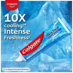 Colgate MaxFresh Toothpaste, Blue Gel Paste with Menthol for Super Fresh Breath, 600g, 150g X 4 (Peppermint Ice, Saver Pack)