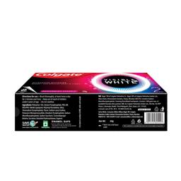 Colgate Visible White O2, Teeth Whitening Toothpaste (50g) for noticeably whiter teeth starting in 3 days. Peppermint Sparkle with Active Technology, Enamel Safe Teeth Whitening