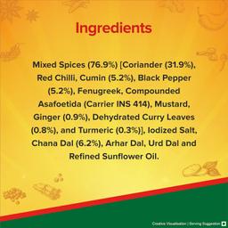 Aashirvaad Sambar Masala, 100g, Blended Spice for Authentic Taste and Colour
