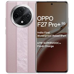 OPPO F27 Pro+ 5G (Dusk Pink, 8GB RAM, 128GB Storage) | 6.7" FHD+ AMOLED Toughest 3D Curved Display|64MP AI Featured Camera|IP69 | 67W SUPERVOOC
