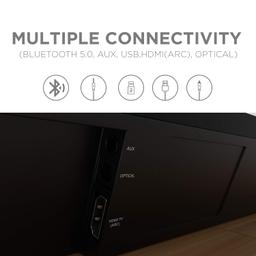 boAt Aavante Bar 2050 with Wireless Subwoofer 160 W Bluetooth Soundbar (Premium Black, 2.1 Channel)