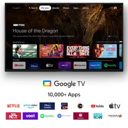 Sony Bravia 108 cm (43 inches) 4K Ultra HD Smart LED Google TV (KD-43X64L, Black) | Dolby Audio | 4K HDR, Motion Flow XR100