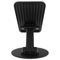 IVON Mobile Stand Holder for Desk Sturdy, Anti-Slip, Height & Angle Adjustable Mobile Holder (Black) IV - HL 20
