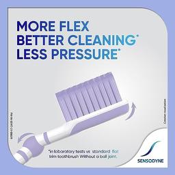 Sensodyne Adult Multicare Manual Toothbrush - Flexible Neck For Soft & Gentle Cleaning Single