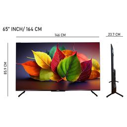 Panasonic 165 cm (65 Inches) 4K Ultra HD Smart Android LED TV TH-65MX710DX (Black) (2023 Model)