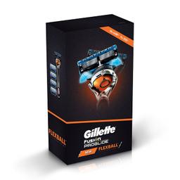 Gillette Flexball Pro Glide Gift Pack For Men (1 Razor with 4 Blades) | Value Pack | Mens Grooming Set,