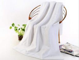 Cotton Bath Towel Jumbo Size White with Milano Max Deodorant Body Spray - 200ml