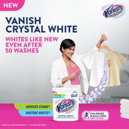 Vanish Crystal White 400 gm, Fabric Whitener | Detergent Add-On Powder | Whites like new | Stain Remover | Chlorine Bleach Free | Suitable with all Washing Detergent Powders and Liquids
