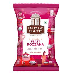 India Gate Basmati Rice Pouch, Feast Rozzana, 1kg