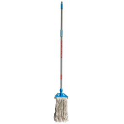 Signoraware Squeeze Cotton Mop PP coating rod (Pipe-50inch), Set of 1, Multicolour