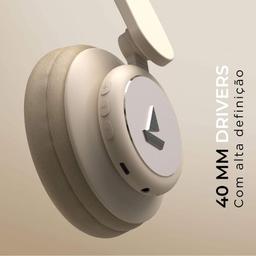 boAt Rockerz 450 Bluetooth On Ear Headphones with Mic, Upto 15 Hours Playback, 40MM Drivers, Padded Ear Cushions, Integrated Controls and Dual Modes(Hazel Beige)