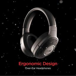 boAt Rockerz 550 Over Ear Bluetooth Headphones with Upto 20 Hours Playback, 50MM Drivers, Soft Padded Ear Cushions and Physical Noise Isolation(Black)