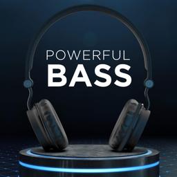 boAt Rockerz 410 Bluetooth Over Ear Headphone with Super Extra Bass, Up to 8H Playtime, Dual Connectivity Modes, Foldable Earcups and Lightweight Design (Carbon Black)