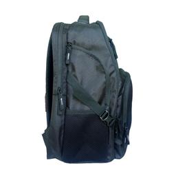 SmartQuick Large Laptop and Travel  Backpack ,With a USB Charging Port, Water Resistant Fabric - Black