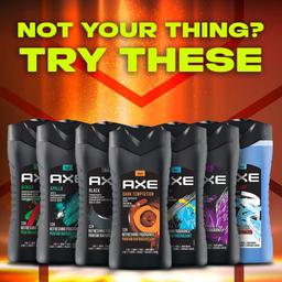 AXE Dark Temptation 3 In 1 Body, Face & Hair Wash for Men, Long-Lasting Refreshing Dark Chocolate Fragrance, Natural Origin Ingredients, Removes Odor & Bacteria, Dermatologically Tested 250ml
