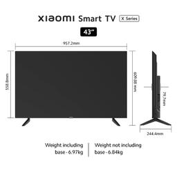 Redmi 108 cm (43 inches) 4K Ultra HD Smart LED Fire TV (L43R8-FVIN, Black) | Dolby Audio | HDR10, HLG