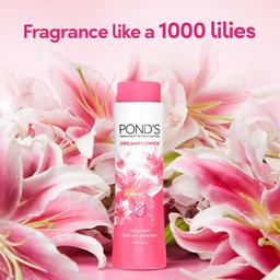 POND'S Dreamflower Fragrant Talc Powder with Vitamin B3, Pack of 1, 100gm