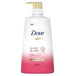 Dove Straight & Silky Shampoo For Frizzy Unmanageable Hair 680 ml (Product Of Thailand)