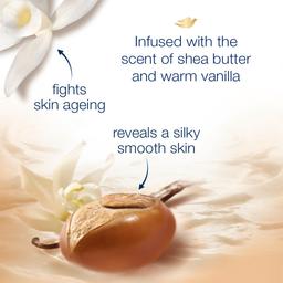 Dove Relaxing Shea Butter Body Wash with Vanilla Pump Bottle, Soothing Scent, Moisturizing Shower Gel with Naturally Derived Ingredients, Gentle Body Cleanser for Nourished & Smooth Skin, 1L