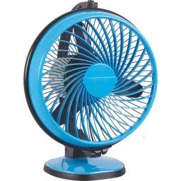LUMINOUS 230 mm Buddy Table Electric Fan RR Signature Buddy High Speed Table Fan For Office, Living Room with High Air Thrust (Aqua Blue, 3 Blades)