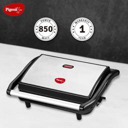 Pigeon by Stovekraft Panini Sandwich Maker | 850 Watt (Black) | Panini | Grill | Toast