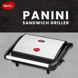Pigeon by Stovekraft Panini Sandwich Maker | 850 Watt (Black) | Panini | Grill | Toast