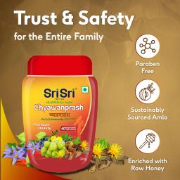 Sri Sri TATTVA shuddhta ka naam Chyawanprash - Herbal Immunity Booster With 40+ Ayurvedic Ingredients For Better Strength And Stamina - 250G