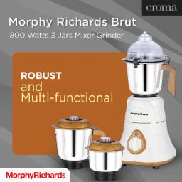 Morphy Richards Brut 800W 3 Jars Mixer Grinder