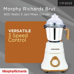 Morphy Richards Brut 800W 3 Jars Mixer Grinder