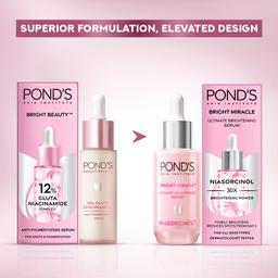 Pond s Anti-Pigmentation Serum with 12% Gluta-Niacinamide Complex for Flawless Radiance, Reduces Pigmentation from day 7, 14 ml.