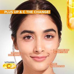 Garnier Skin Naturals, Face Serum, Increases Skin's Glow Instantly and Reduces Spots Overtime, Bright Complete Vitamin C Booster, 30 ml